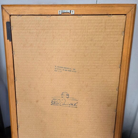 Vintage Large Blatz Beer Mirror Sign - Picture 4 of 5